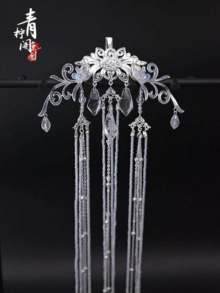 Back Hair Pin: Frost Fall