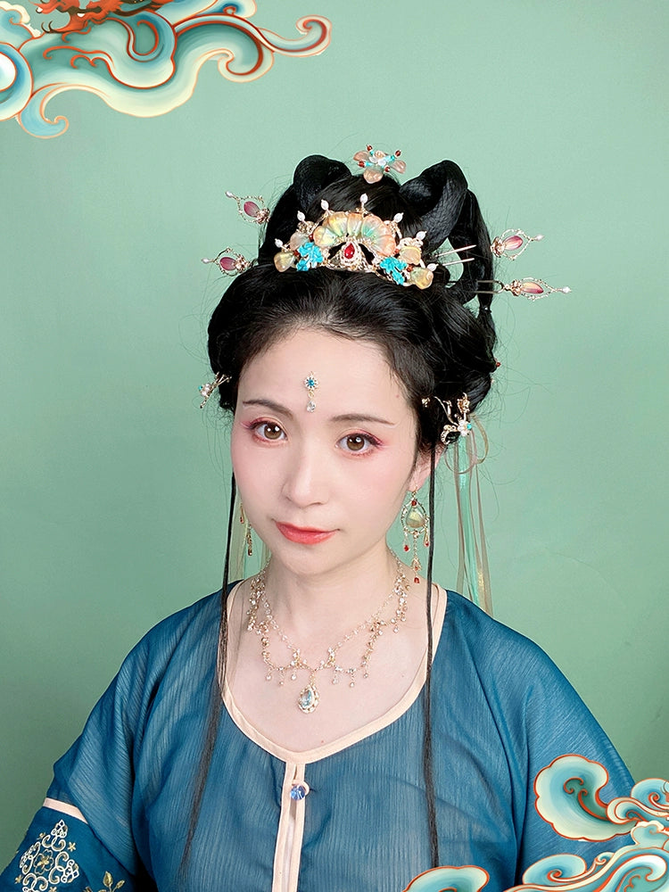 Hair Crown: Dunhuang