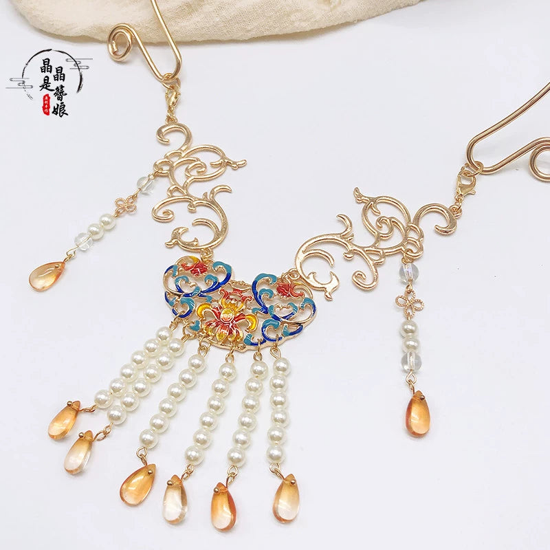 Burning Bright Dunhuang Style Necklace