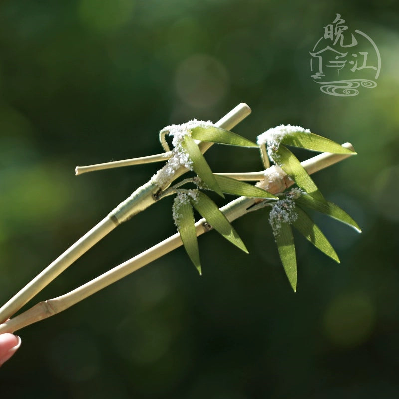 Hair Stick: Icy Bamboo