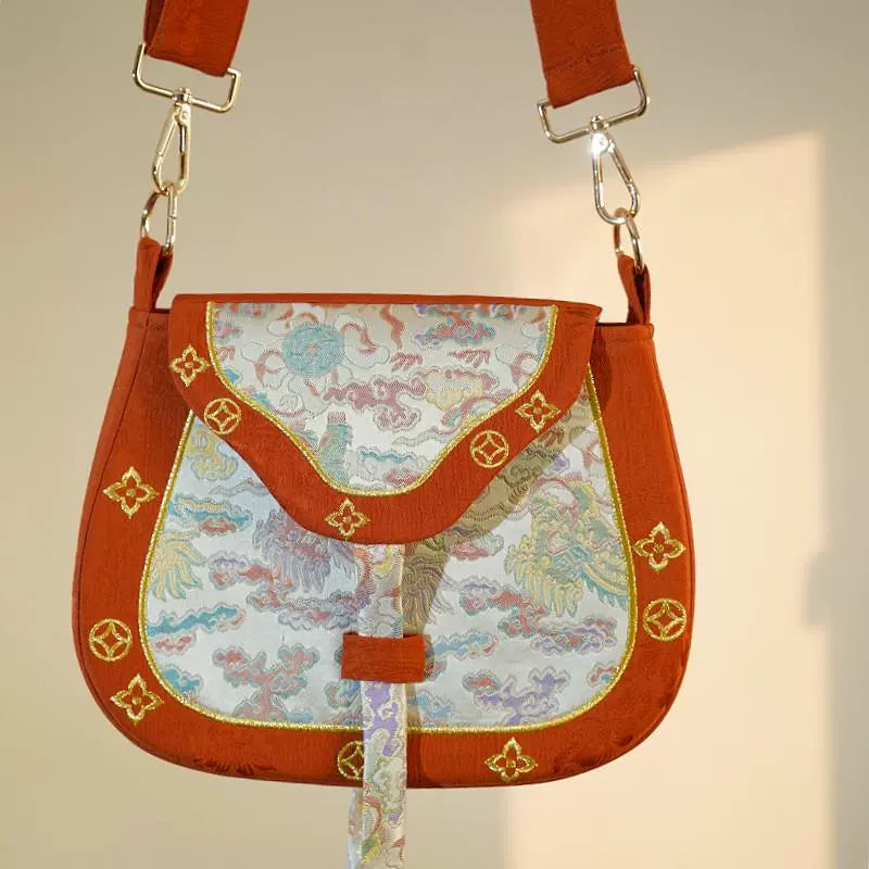 Chinese New Year Crossbody Merchant Bag