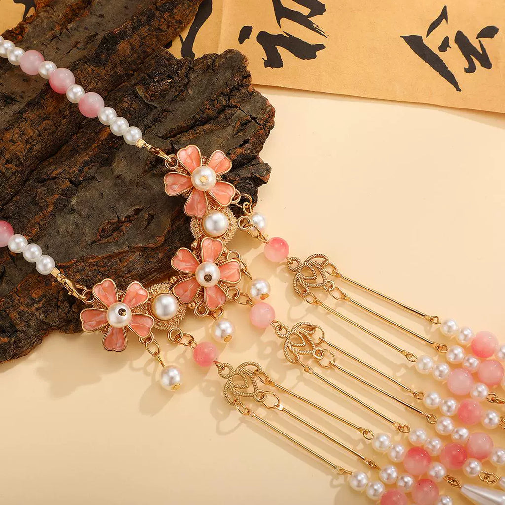 Blossoms Chinese Style Necklace