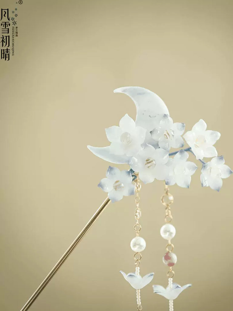 Hair Stick: Pearl Moon