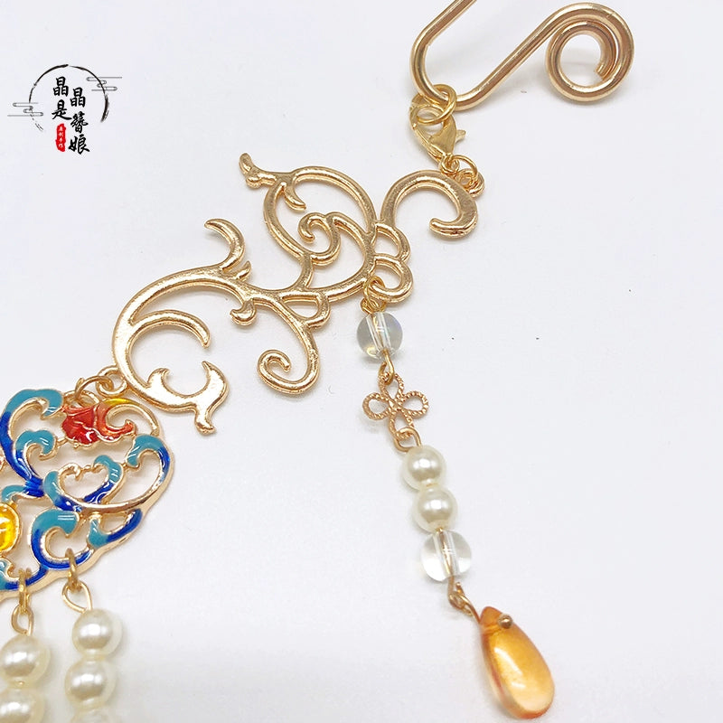 Burning Bright Dunhuang Style Necklace