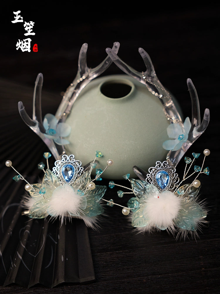 Hanfu Hair Clips: Festive Dragon