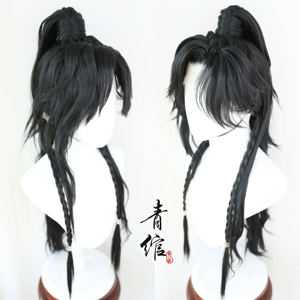 Hua Cheng - Costume Hair Wig for Hanfu, Cosplay