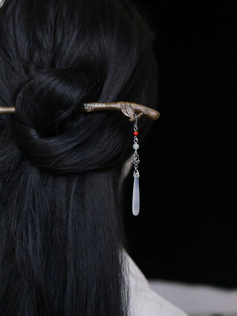 Hair Stick: Du Fu's Thatched Cottage