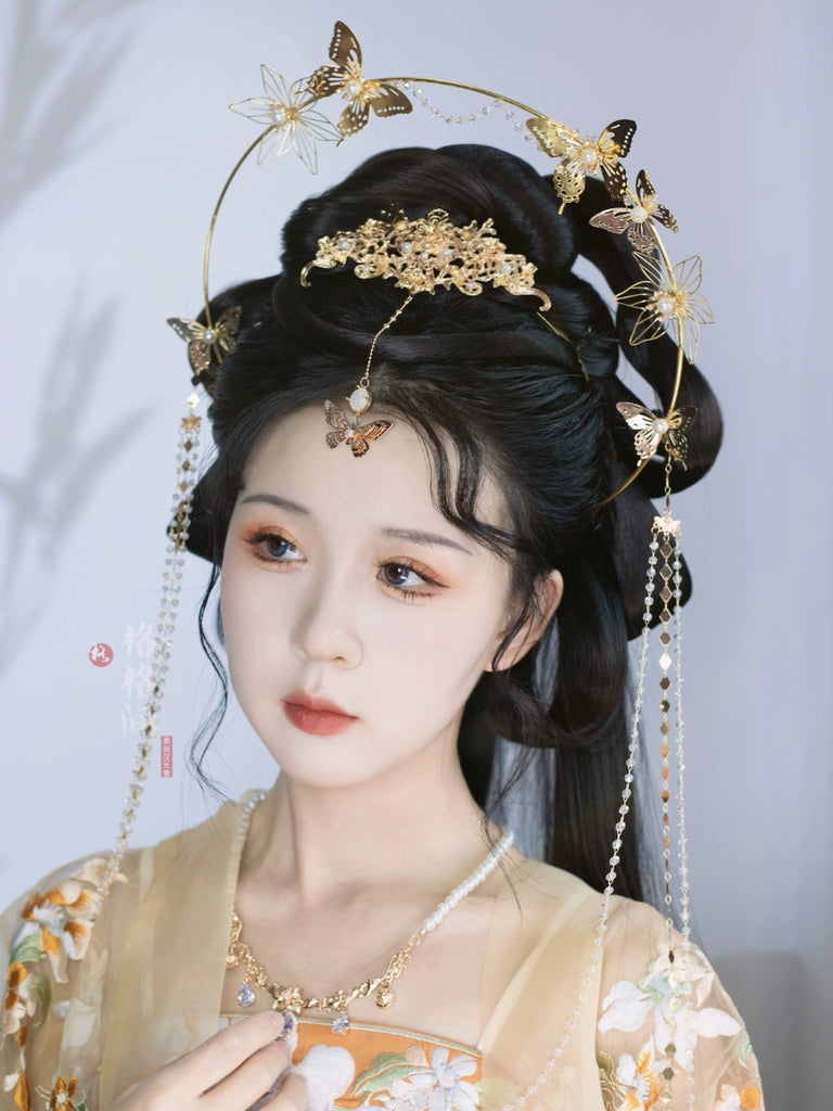 Hanfu Hair Accessories: Butterfly Dance