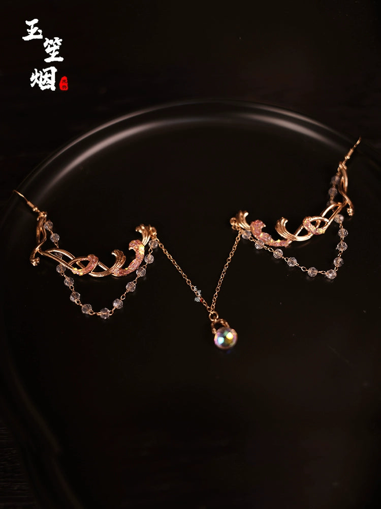 Hanfu Hair Accessories Set: Lunar Moon