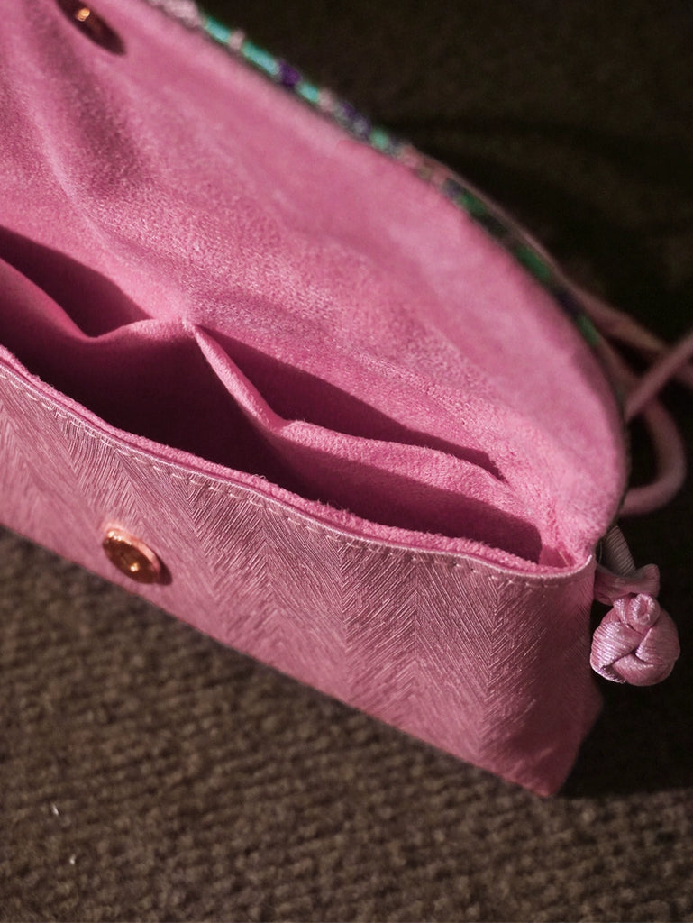 Pink Petals Crossbody Bag for Women