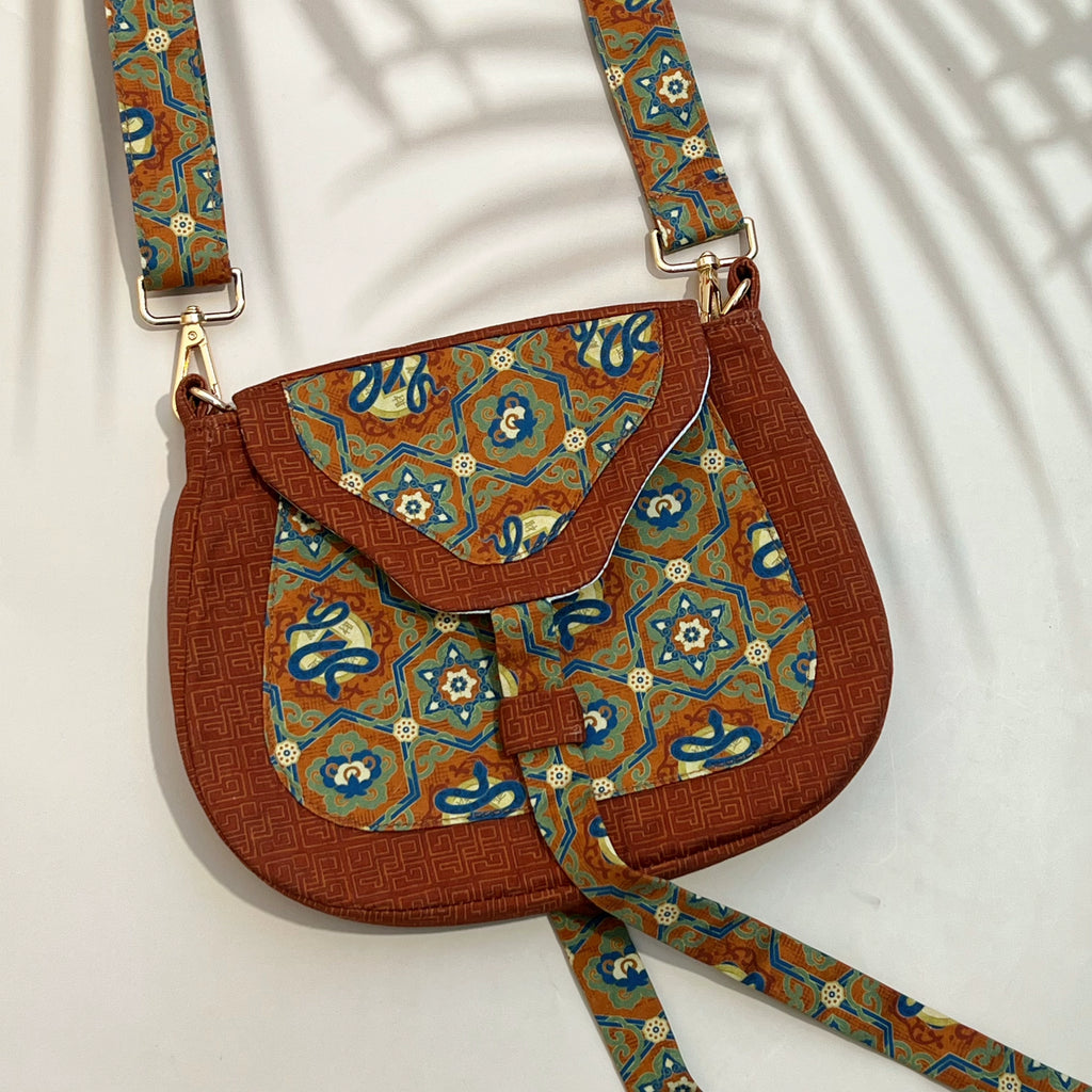 Year of the Snake Crossbody Merchant Bag