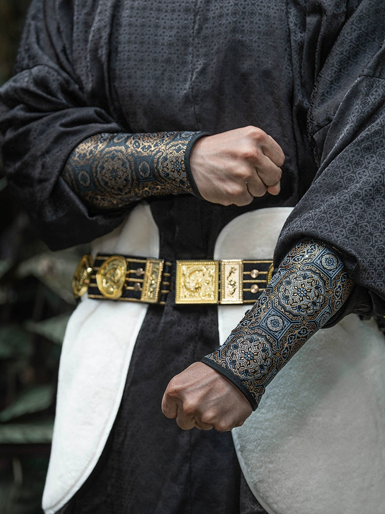 Dreams Beneath the Flowing River - Wrist Guards for Hanfu