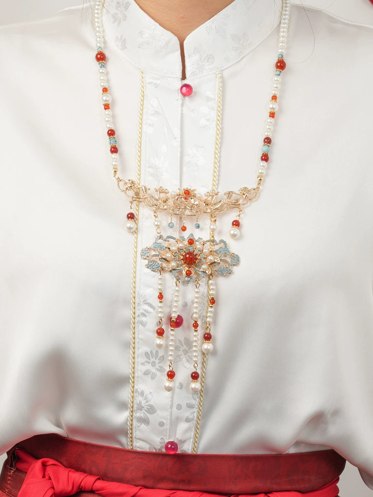 Flying with Wings Bridal Chinese Style Necklace