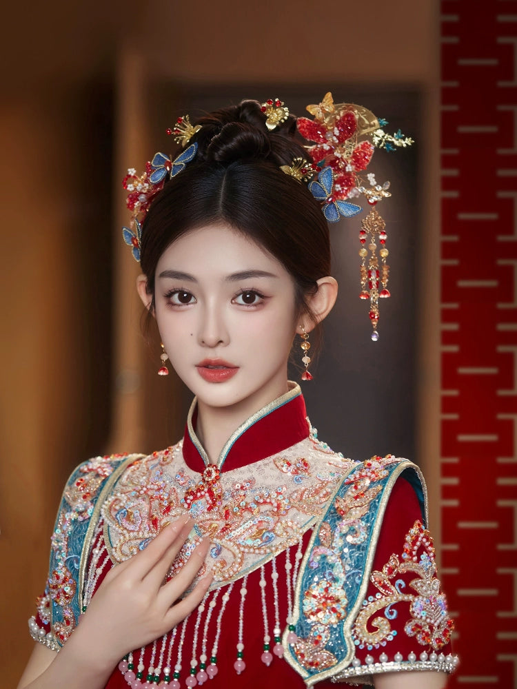 Chinese Wedding Hair Accessories: Eternal