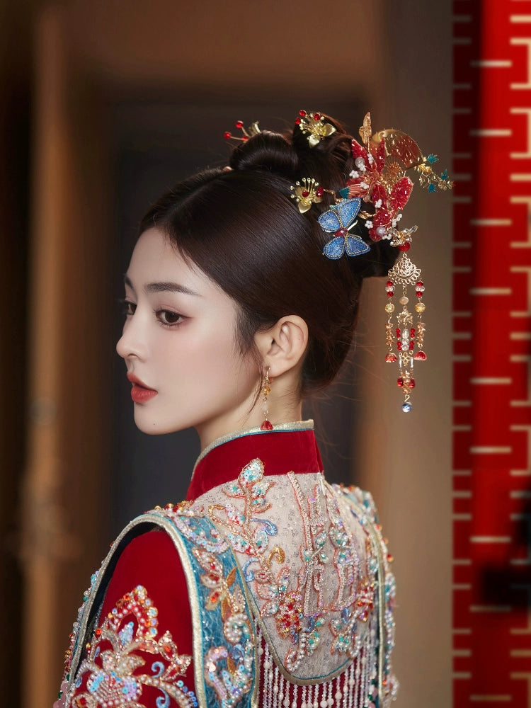 Chinese Wedding Hair Accessories: Eternal