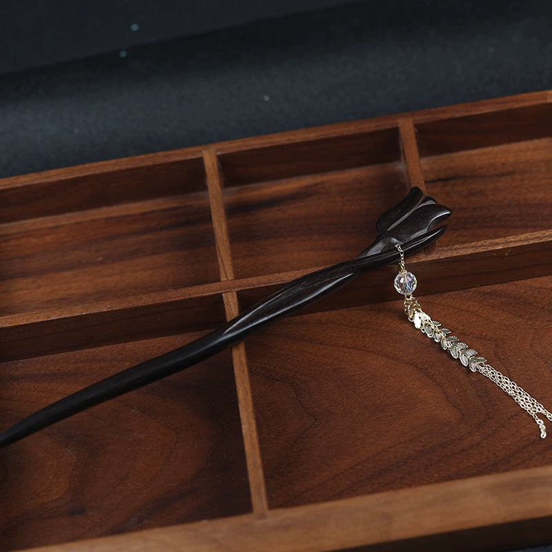 Tulip Tassel Ethnic Style Long Tassel Hanfu Hair Stick