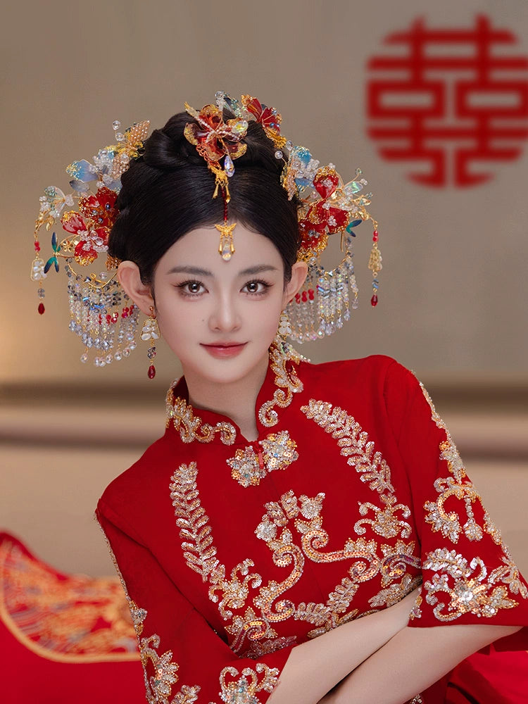 Chinese Wedding Hair Accessories: Sacred