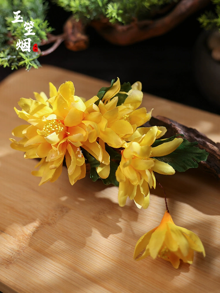 Hanfu Hair Pins: Chrysanthemums