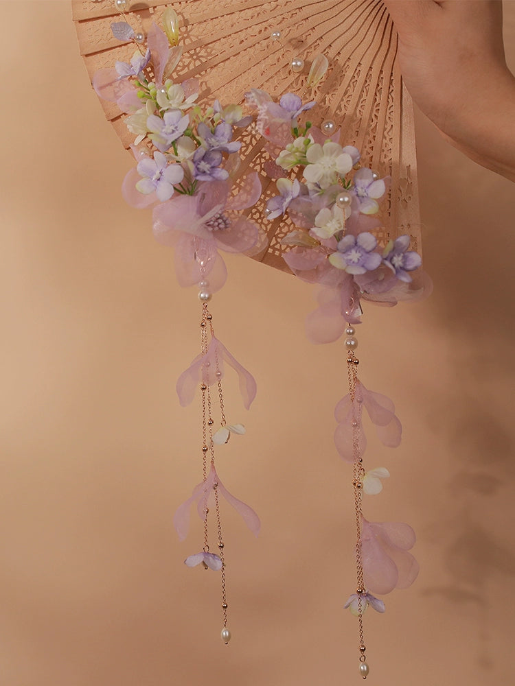 Hanfu Hair Clips: Lilac