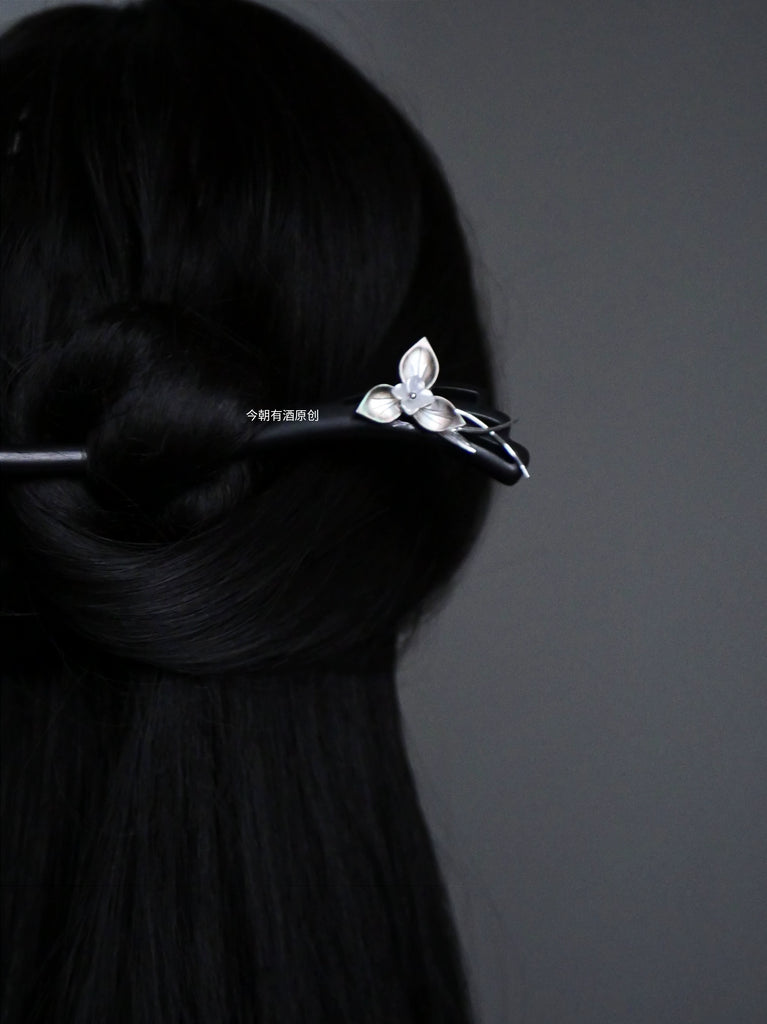 Hair Stick: Orchid Branches