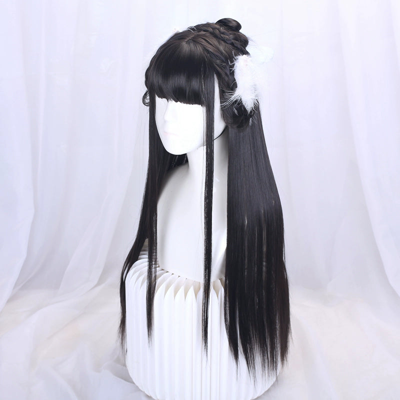 Spirit Brook - Qi Lolita Costume Hair Wig for Hanfu