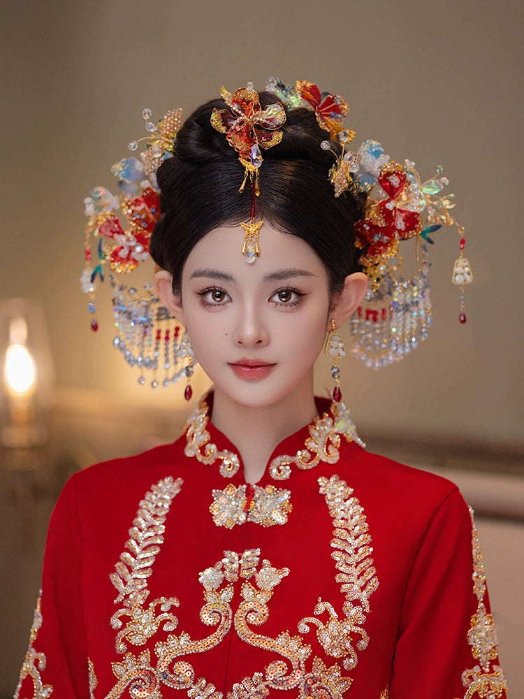 Chinese Wedding Hair Accessories: Sacred