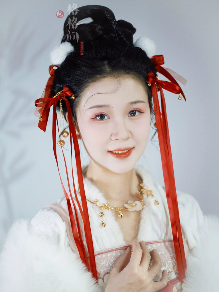 Chinese New Year Hanfu Hair Accessories: Bow