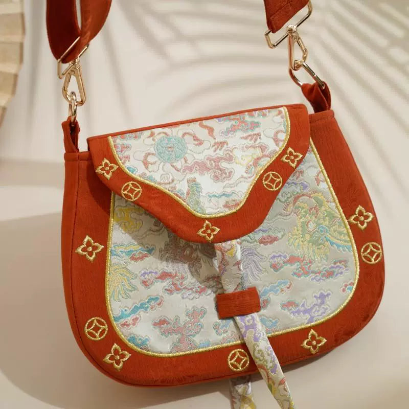 Chinese New Year Crossbody Merchant Bag