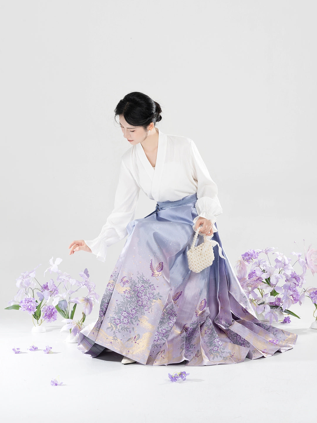 ☆ｍｉｎｙｕ☆様 Zijin Fu 紫金赋 - Modern Ming Dynasty Gradient Dyed