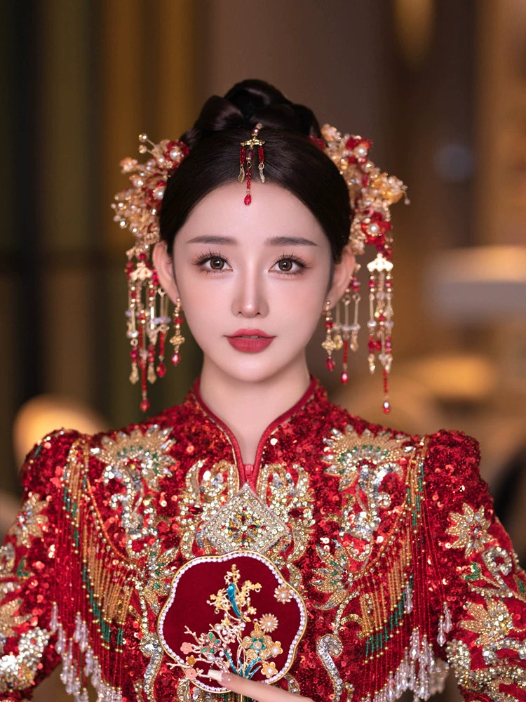 Chinese Wedding Hair Accessories: Embrace