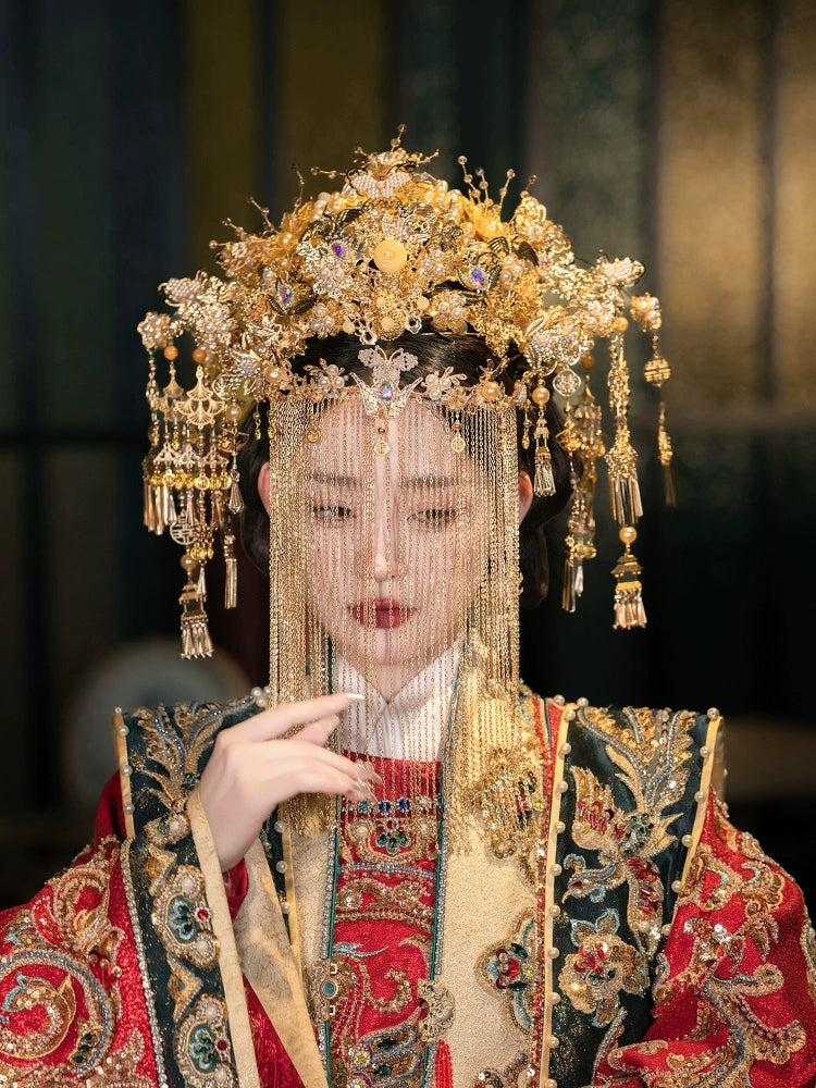 Chinese Wedding Hair Accessories: Timeless