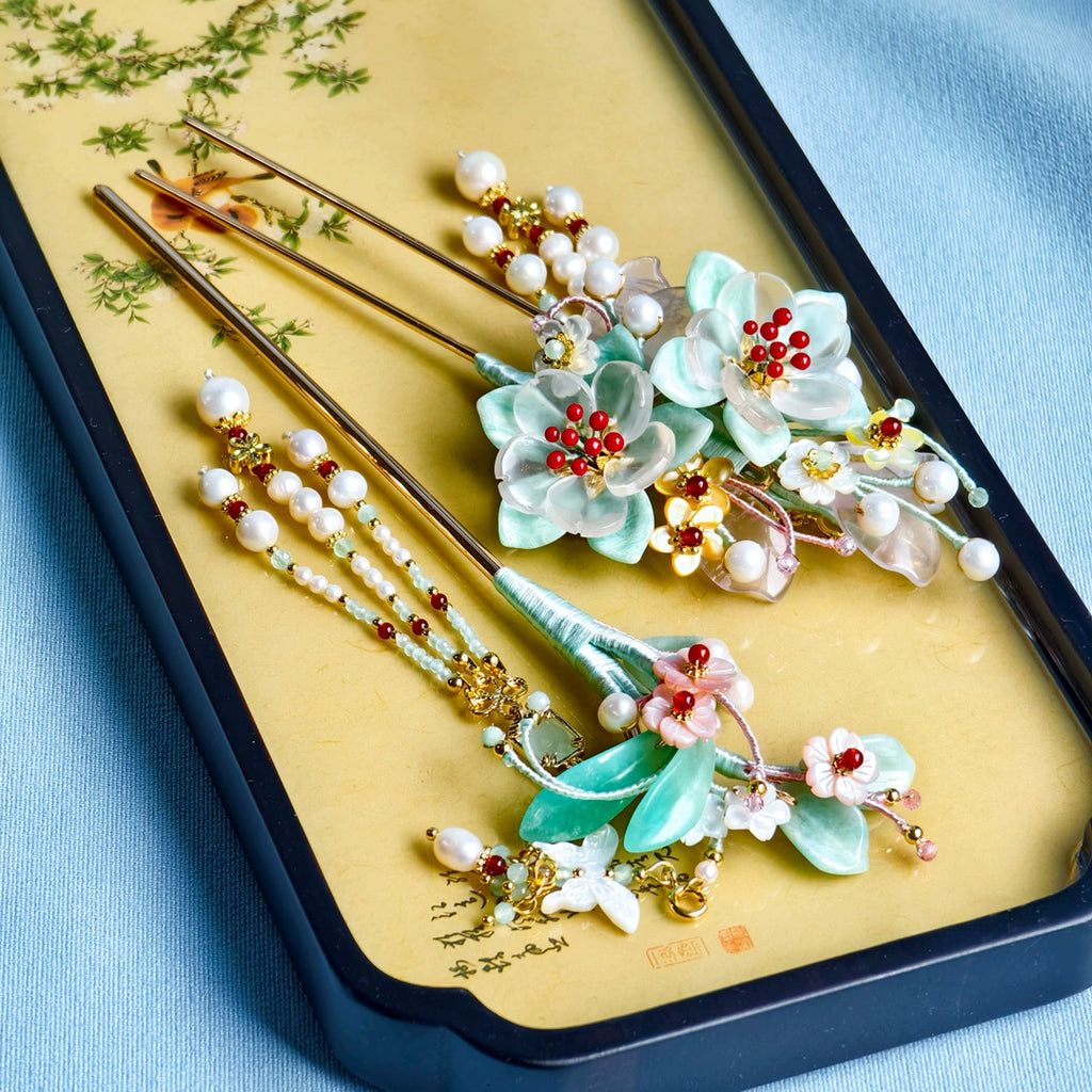 Tassels Hair Pin: Heaven River