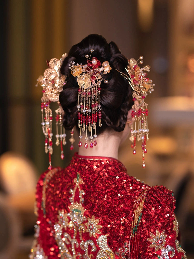 Chinese Wedding Hair Accessories: Embrace