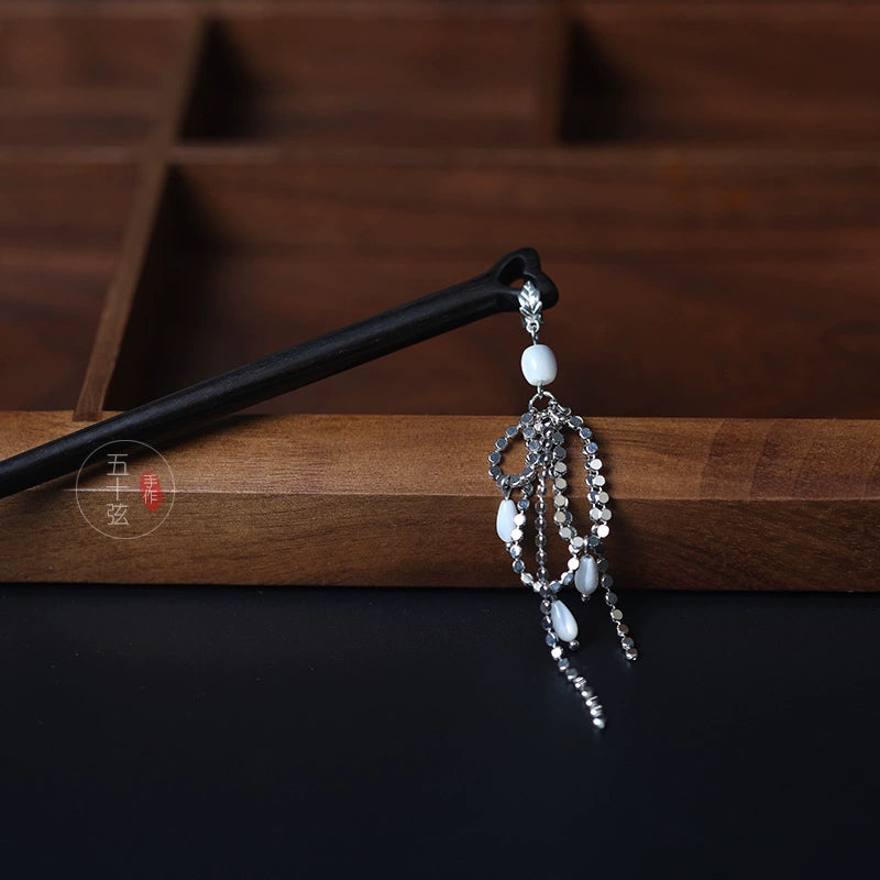 Floating River Ebony New Chinese Style Ancient Hair Stick