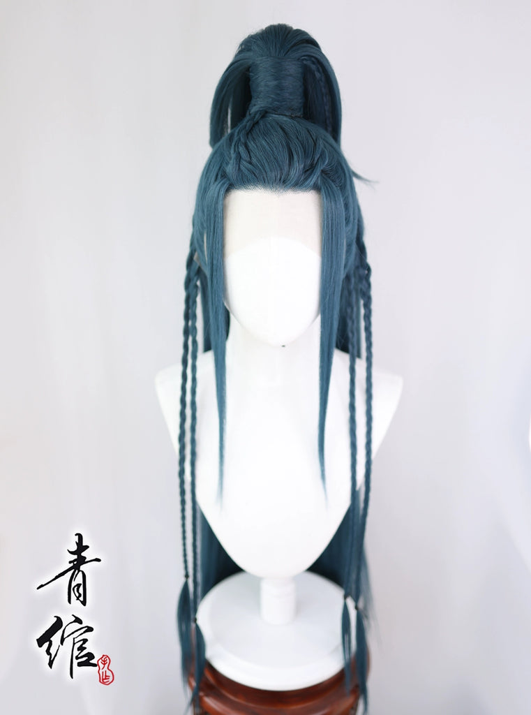 General Zhang Liao - Costume Hair Wig for Hanfu