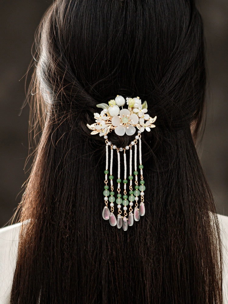 Back Hair Pin: Lily Fountain