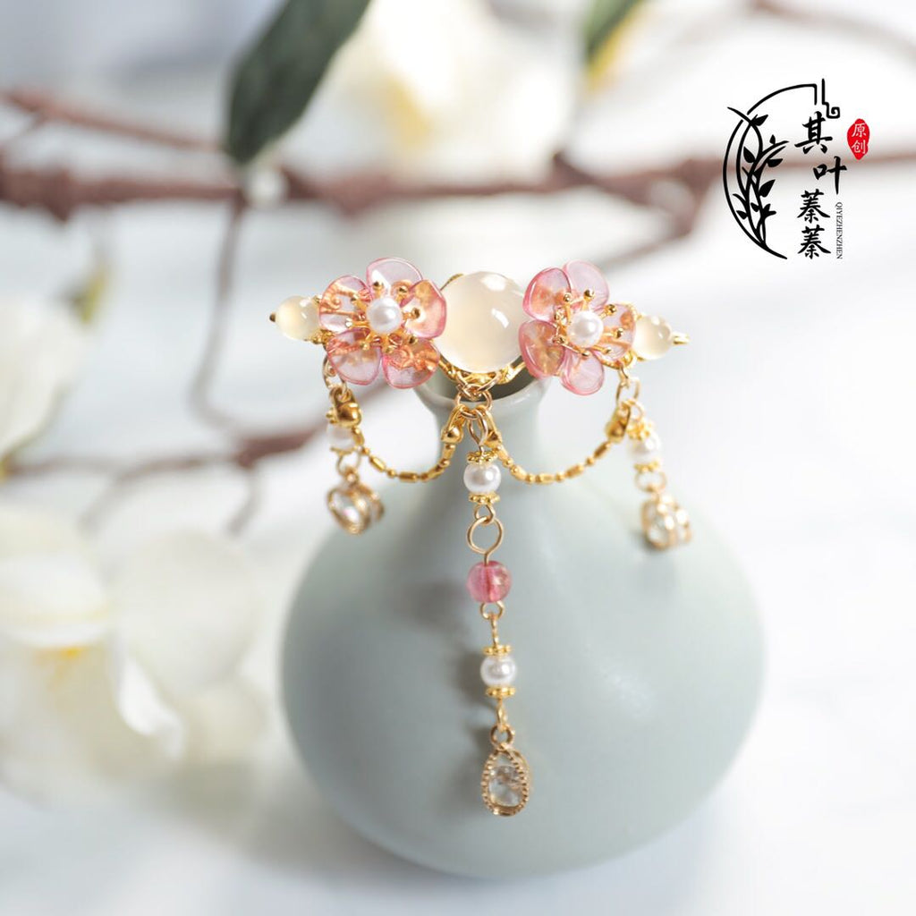 Hanfu Hair Accessories Set: Lingxue