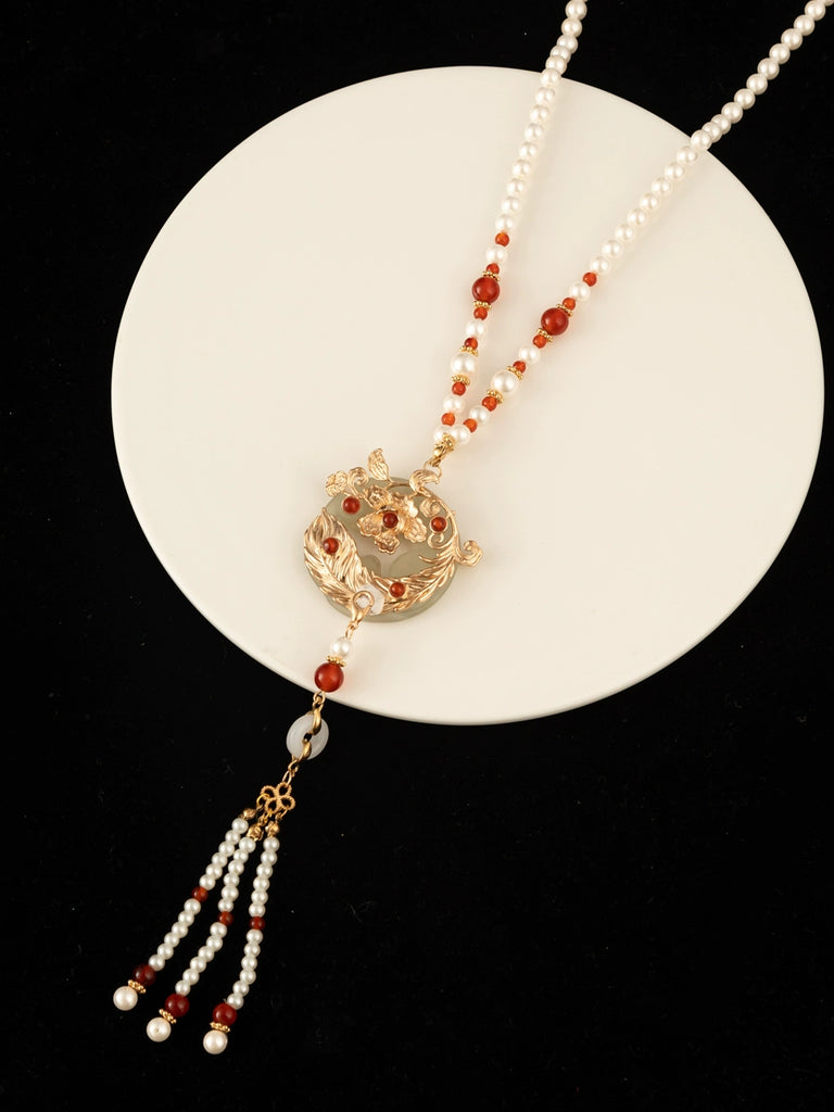 Flower Knows Chinese Style Necklace