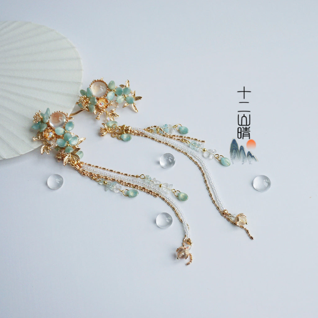 Hair Clip: Tsubaki Flower