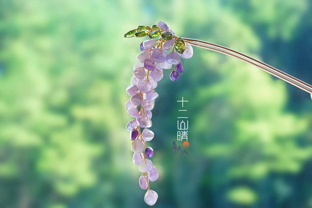 Hair Stick: Wisteria