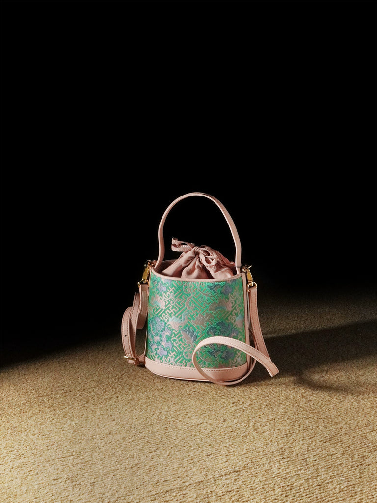 Lady Yang Pink Bucket Bag