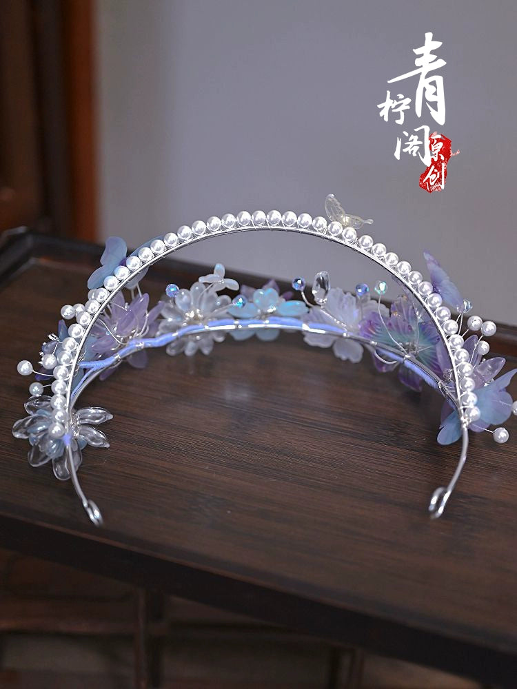 Hanfu Crown: Flower Tiara