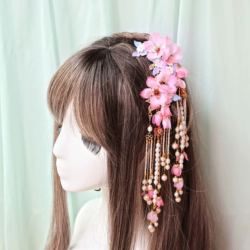 Hair Clips: Cherry Blossoms