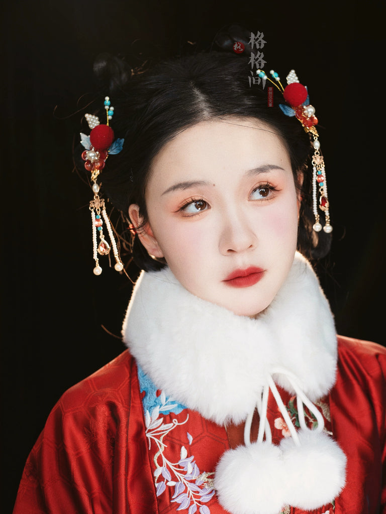 Chinese New Year Hanfu Hair Accessories: Little Auspicious