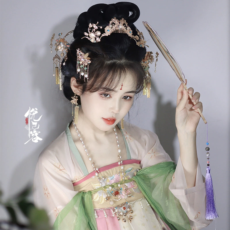 Hanfu Hair Accessories Set: Xiangsi