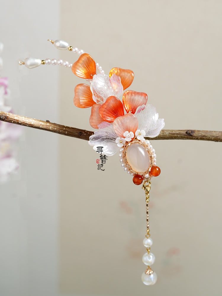 Hair Clip: Gradient Koi