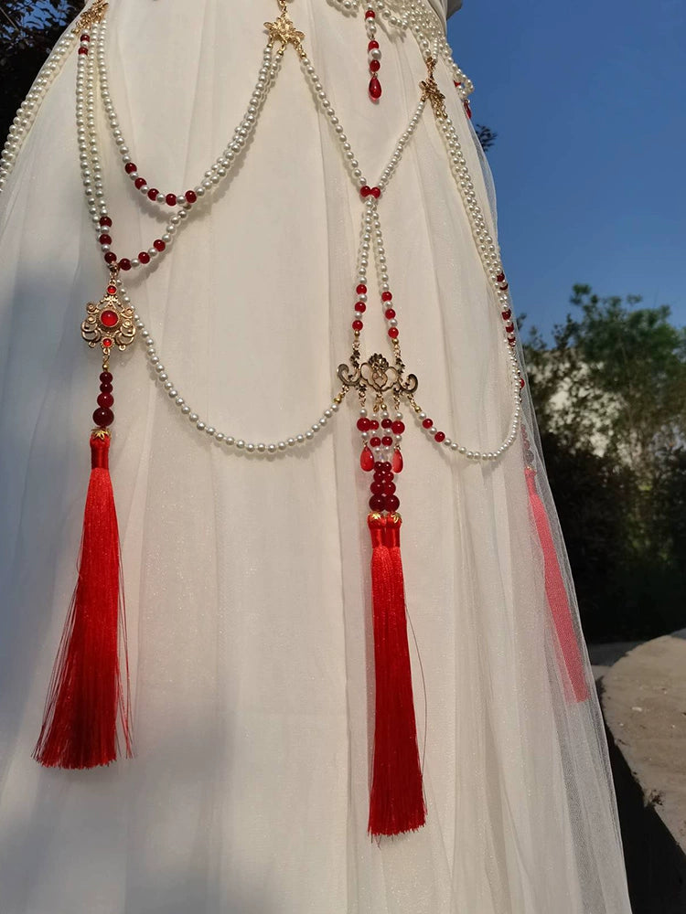 Fenghuang - Dunhuang Tassel Waist Chain for Hanfu