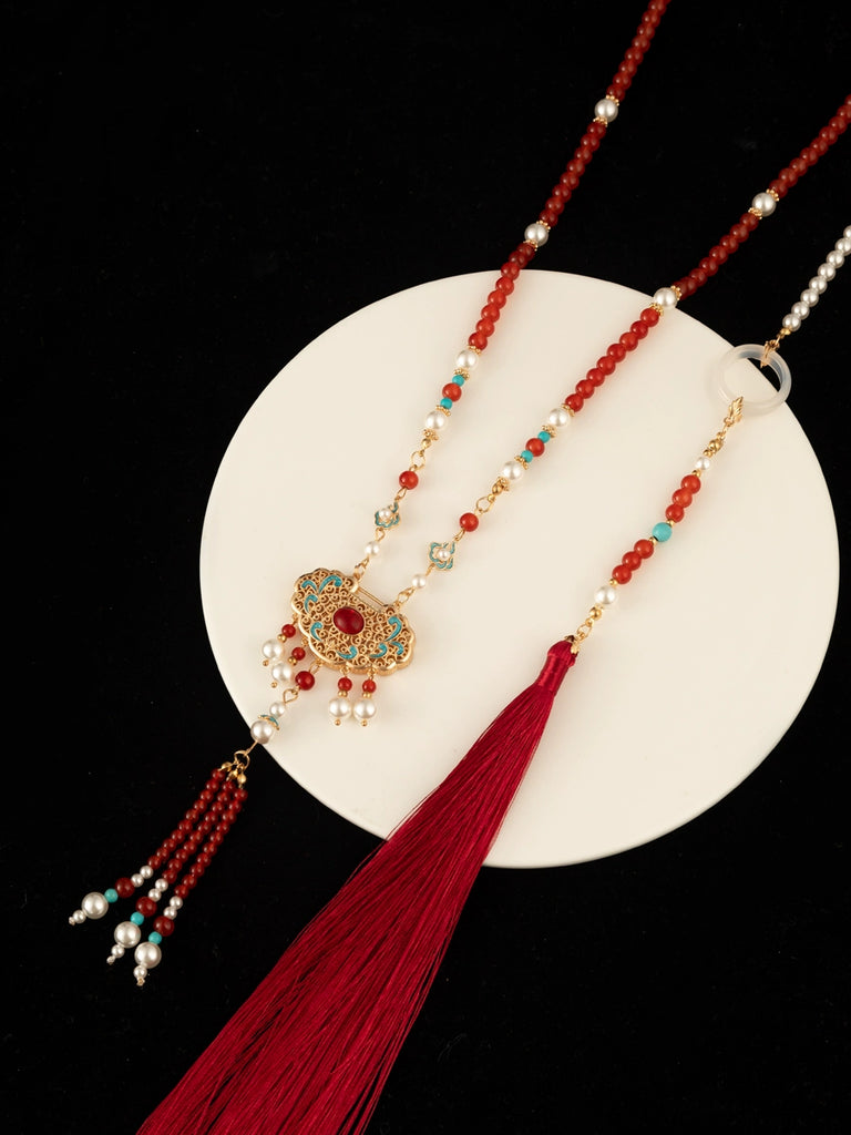 Hongluan Chinese Style Necklace