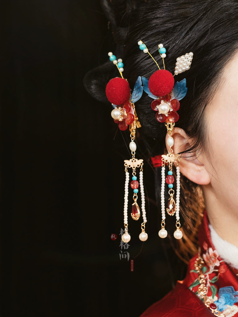 Chinese New Year Hanfu Hair Accessories: Little Auspicious