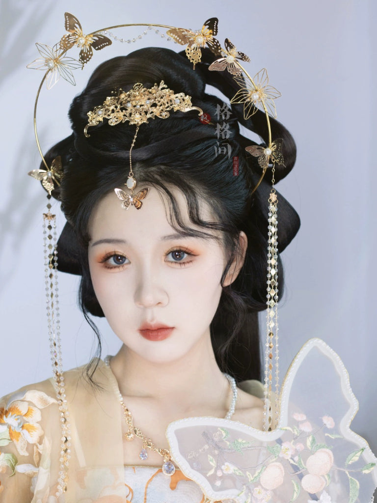 Hanfu Hair Accessories: Butterfly Dance